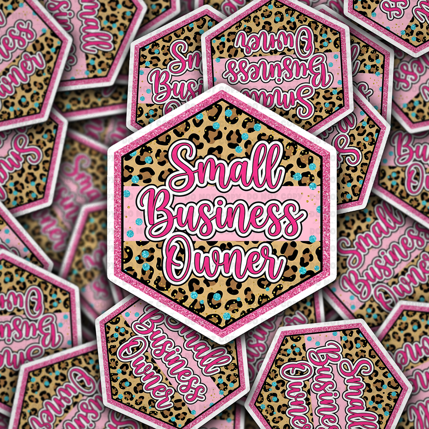 Small Business Owner Vinyl Die-Cut Sticker