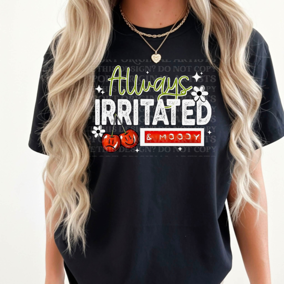 Always Irritated Text Graphic Tee