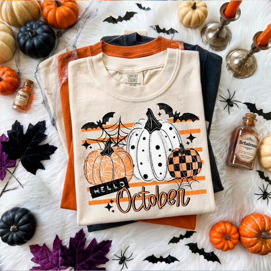 Hello October Graphic Tee