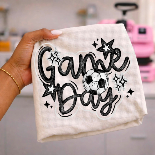Game Day Soccer Graphic Tee | Cute Sports Mom Shirt | Soccer Fan Shirt