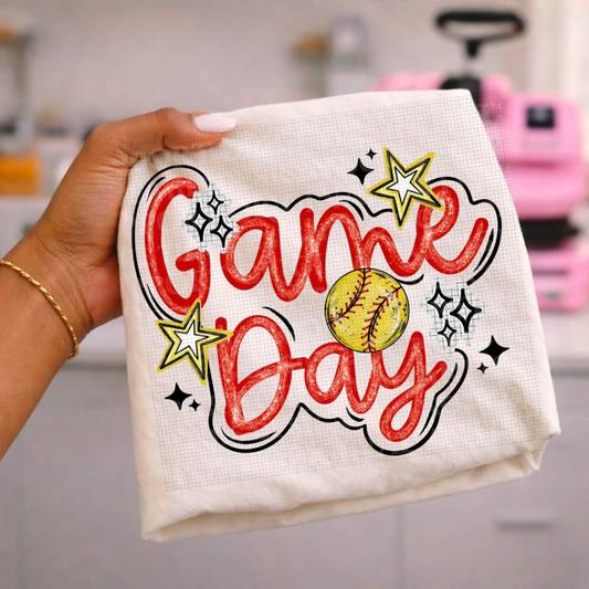 Game Day Softball Graphic Tee | Cute Sports Mom Shirt | SoftBall Fan Shirt