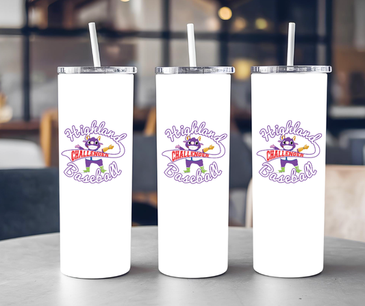 Highland Challenger Baseball Tumbler