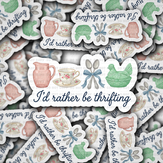 I'd rather be thrifting