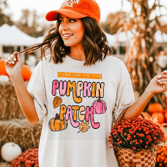 Take Me To The Pumpkin Patch Graphic Tee