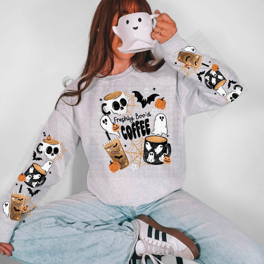 Freshly Boo’d Coffee Graphic Sweatshirt
