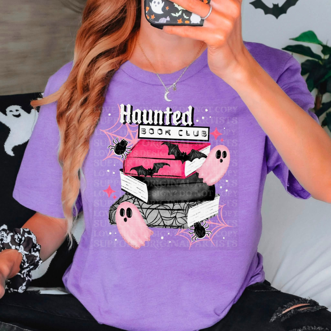 Haunted Book Club Graphic Tee