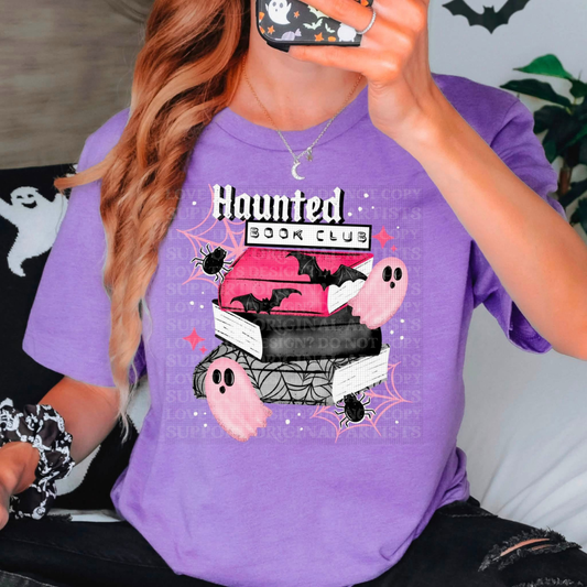 Haunted Book Club Graphic Tee