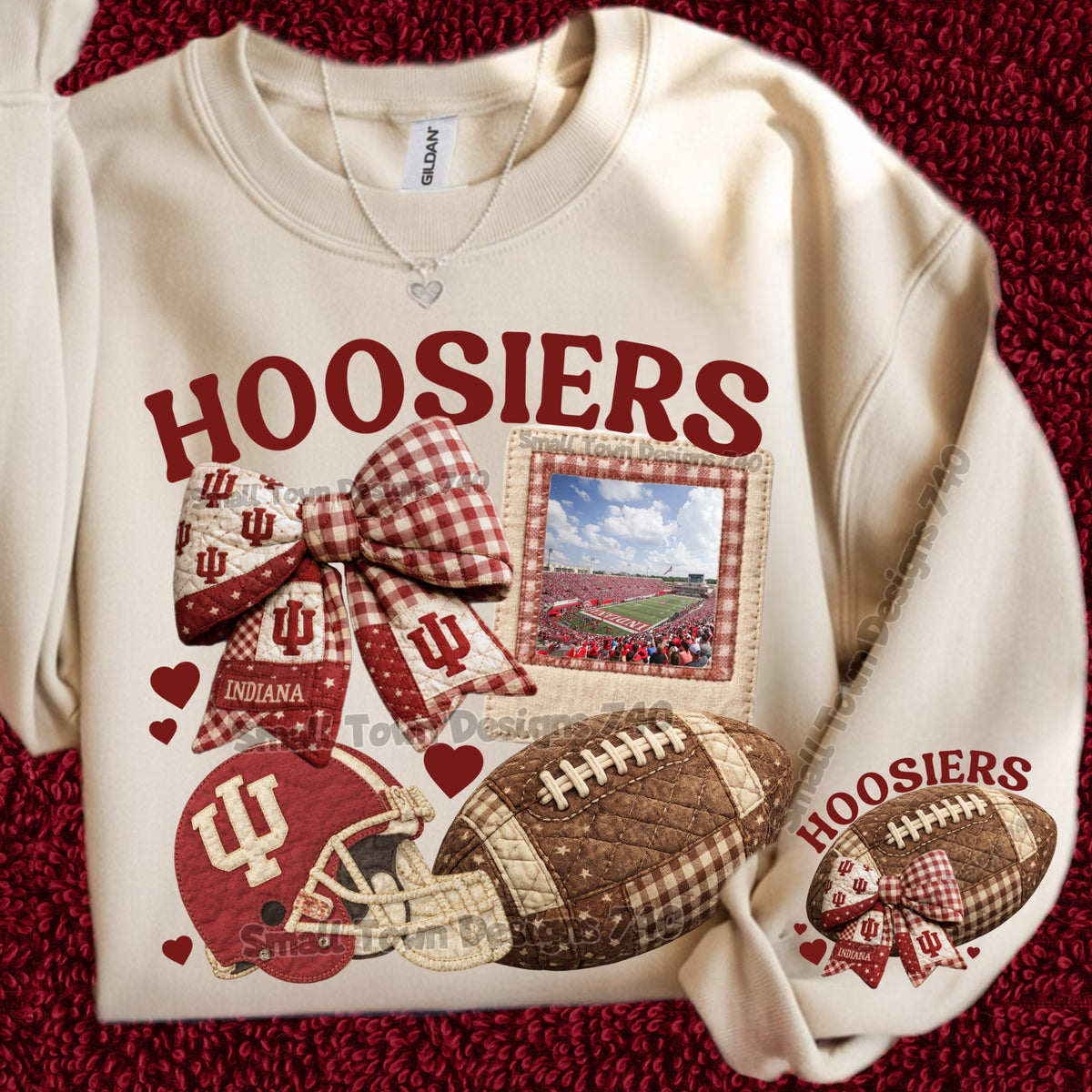 iu sleeve crewneck