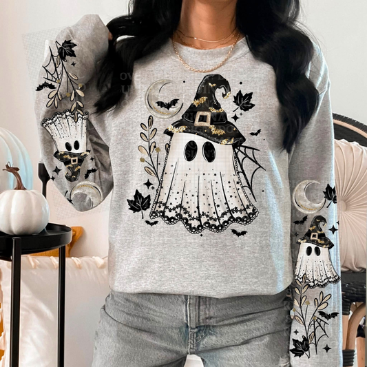 Witchy Ghost Graphic Sweatshirt