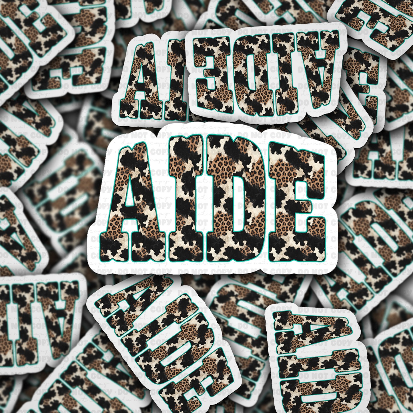 School Occupation Aide Vinyl Die-Cut Sticker