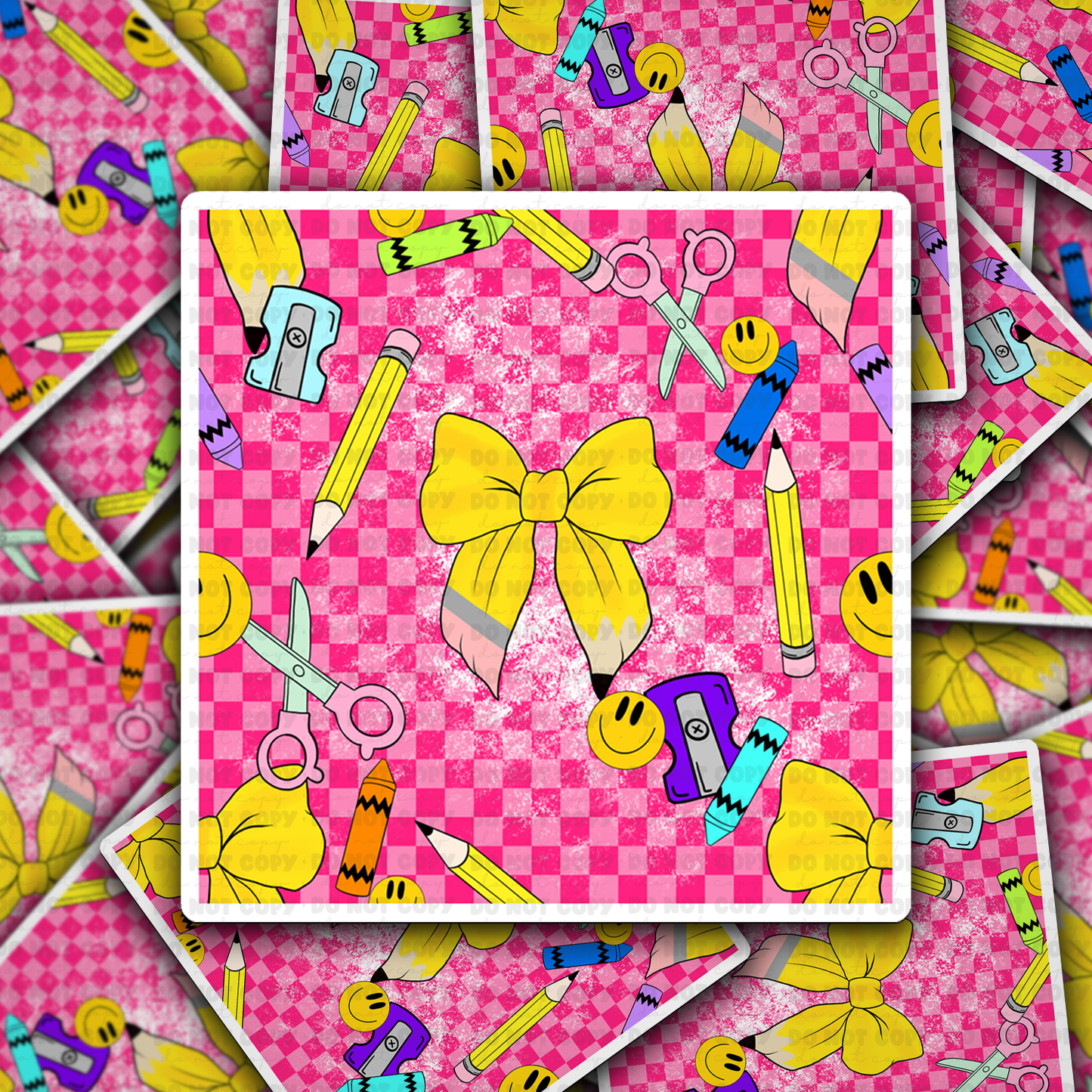 Pink Pencil Club Die-Cut Sticker