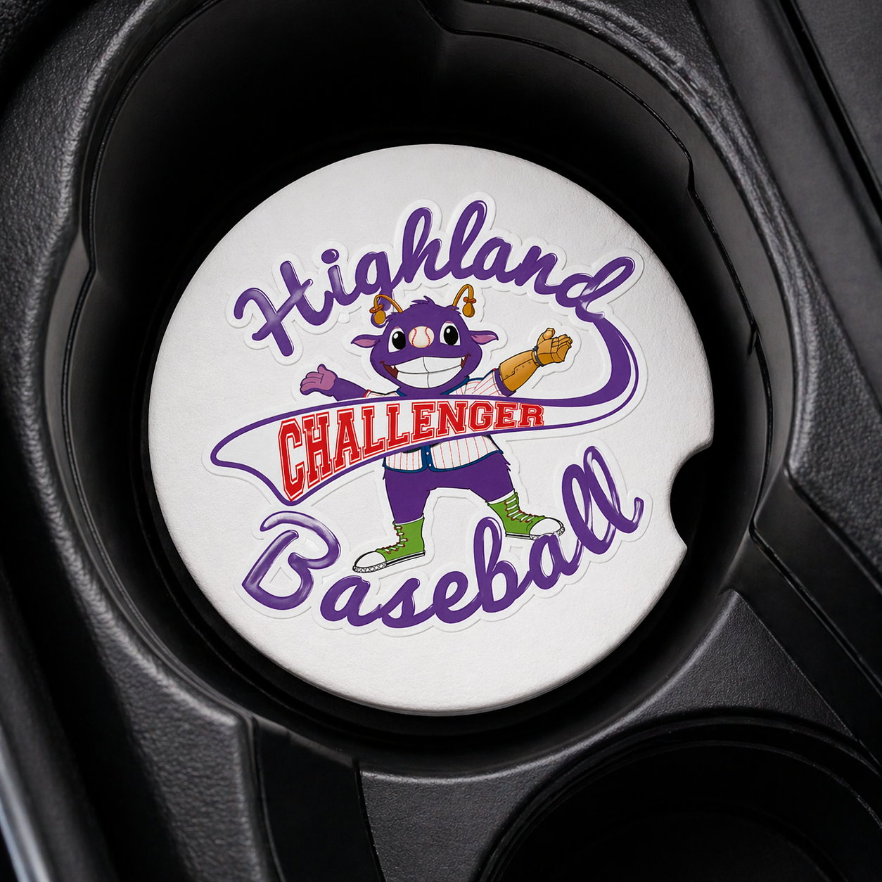 Highland Challenger Baseball Car Coaster