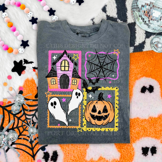 Retro Spooky Squad Graphic Tee