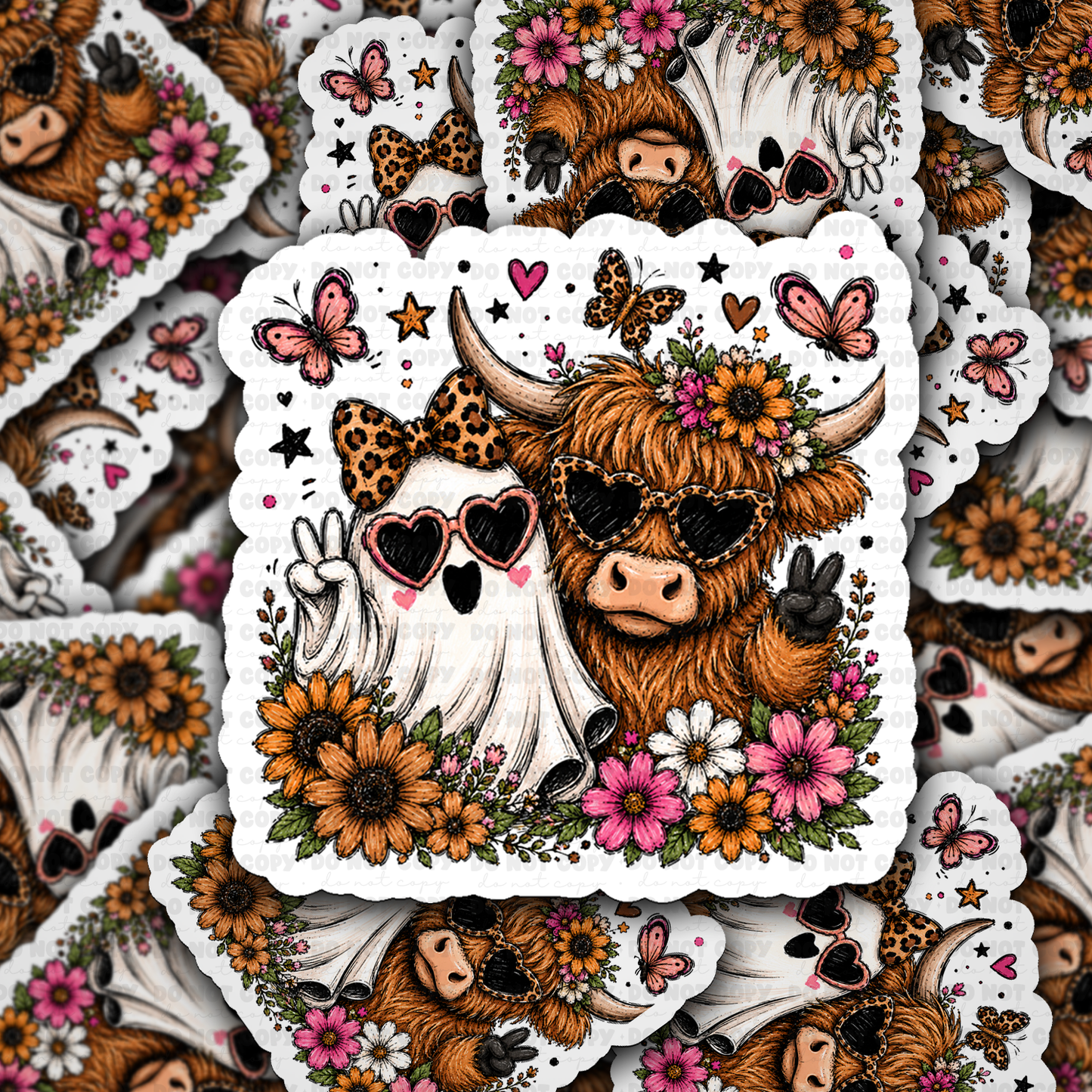 Boos And Moos Vinyl Die-Cut Sticker